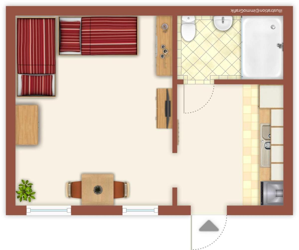 Appartement Feuerdorn Rostock Eksteriør billede